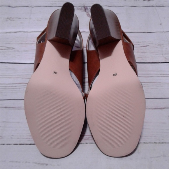 Style & Co Danyell Saddle Brown Sandals Size 10 - Picture 4 of 5